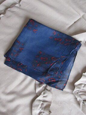 large printed bandana scarf